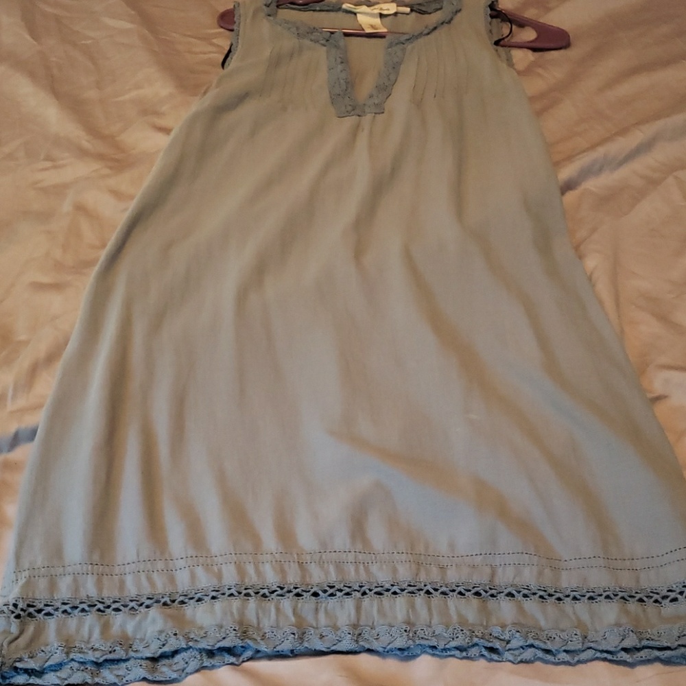 Light baby blue dress